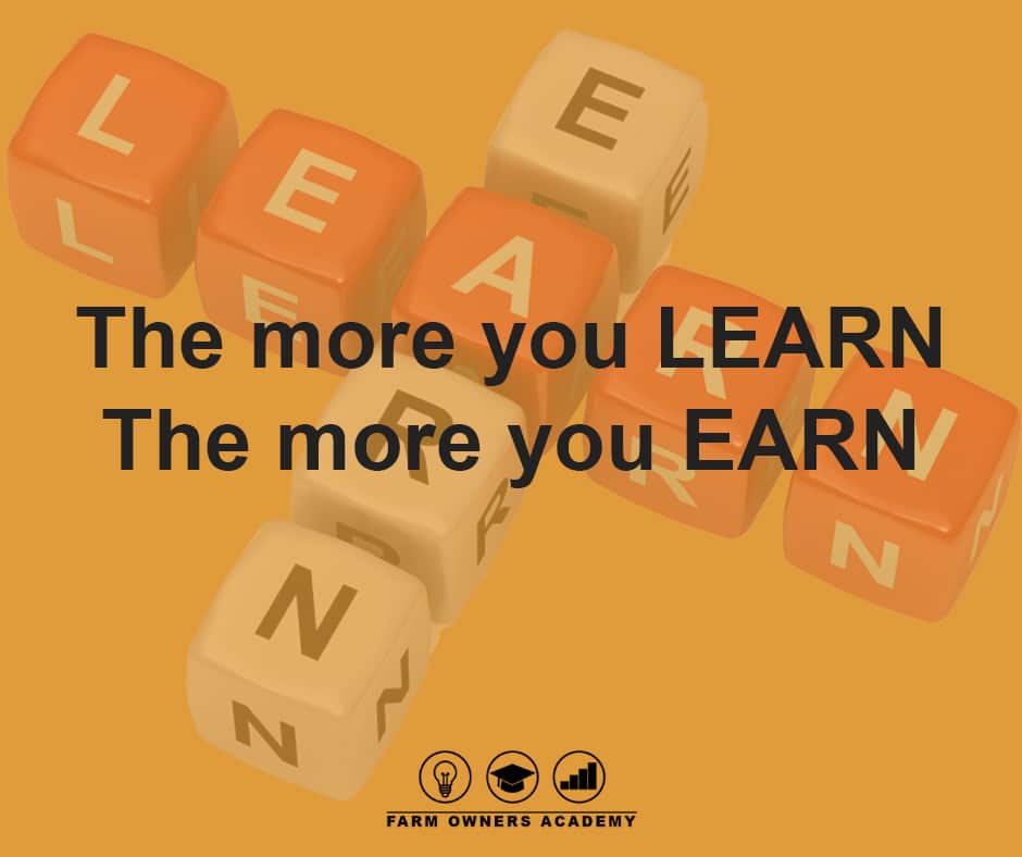 Episode 15: The more you LEARN, the more you EARN