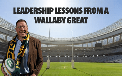 Leadership Lessons from a Wallaby Great